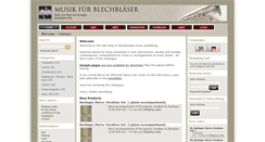 Desktop Screenshot of blechpresse.de